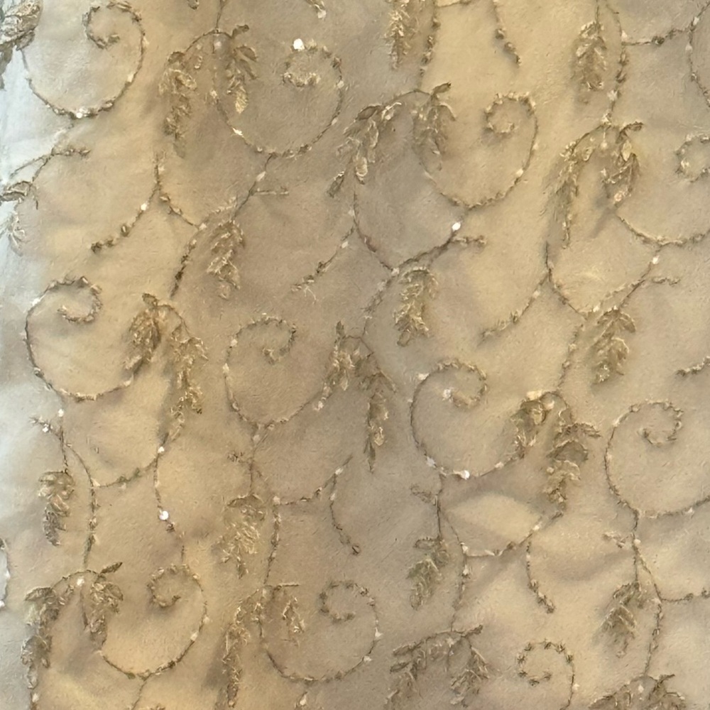 Vintage Wedding Dress w Overskirt/train - Picture 7 of 7